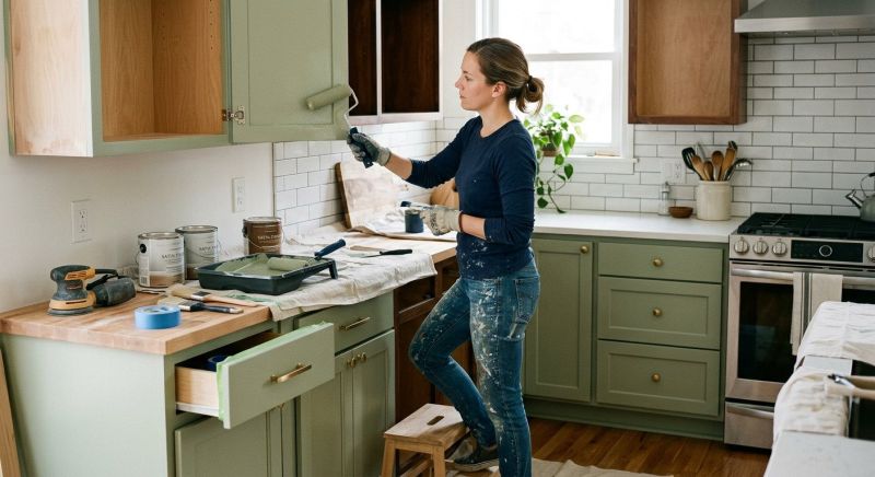 Cabinet Drawer Remodeling in Terre Haute, IN