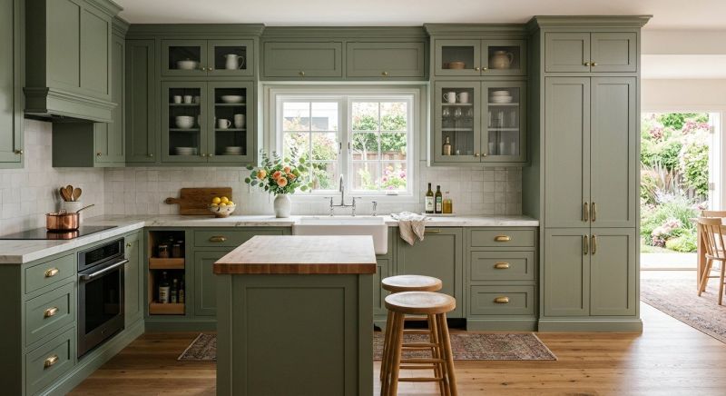 Cherry Cabinet Remodeling in Terre Haute, IN