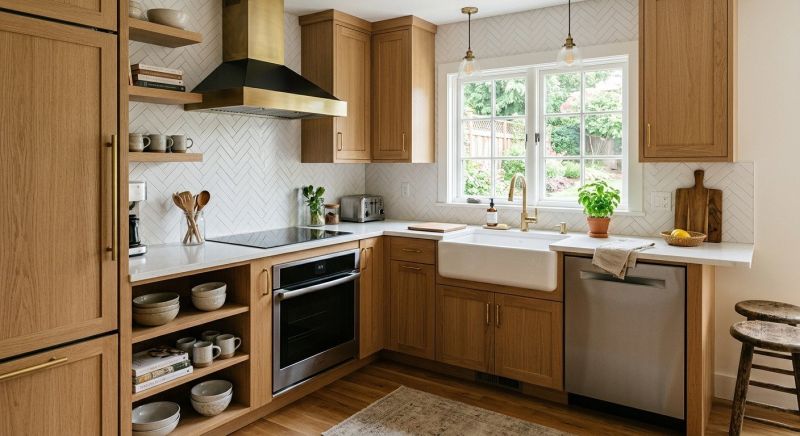Cherry Cabinet Remodeling in Hendersonville, TN