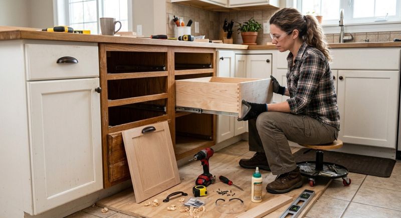 Kitchen Drawer Installation in Kokomo, IN