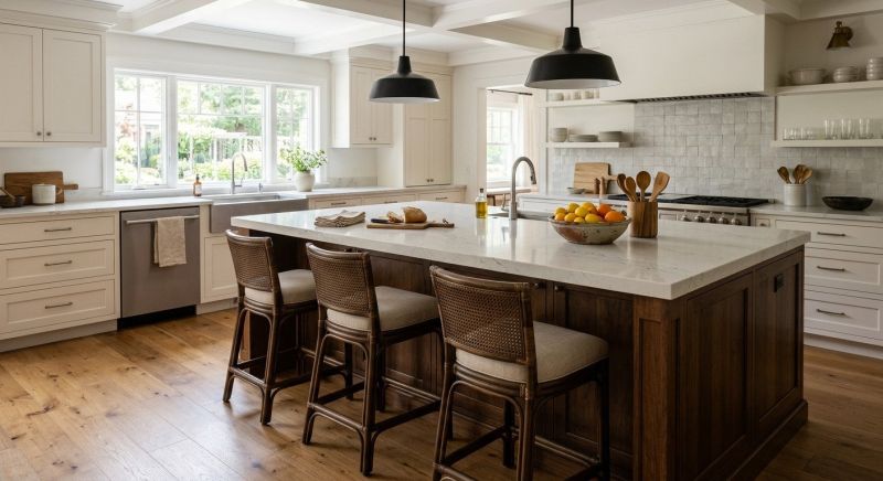 Kitchen Island Construction in Carmel, IN