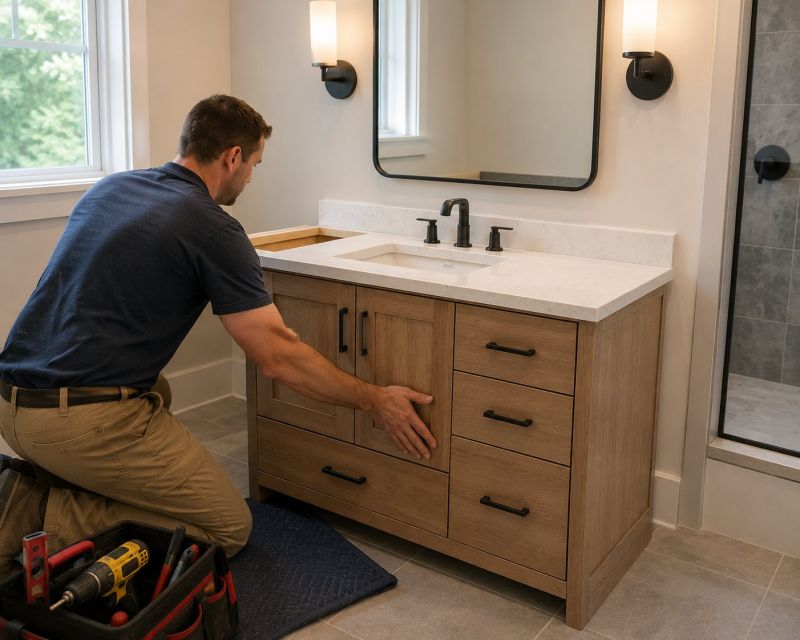 Vanity Installation in Kokomo, IN