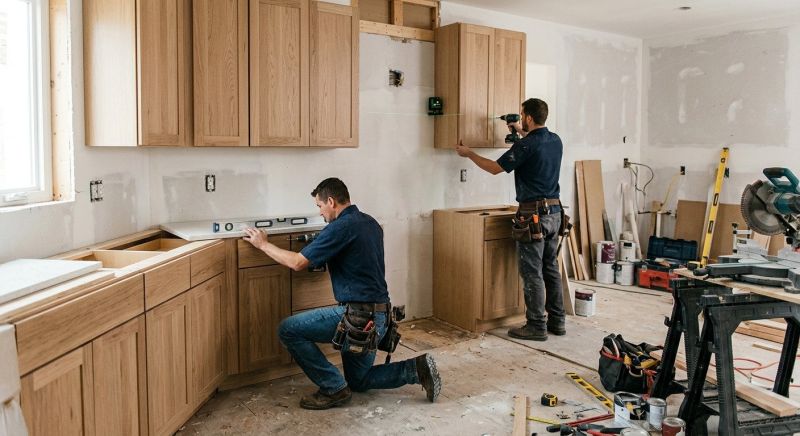 Wall Cabinets Installation in Dayton, OH